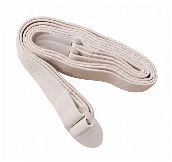 Ostomy Appliance Belt – Medium, 26" to 43" Hip Size, 1" Wide, Elastic